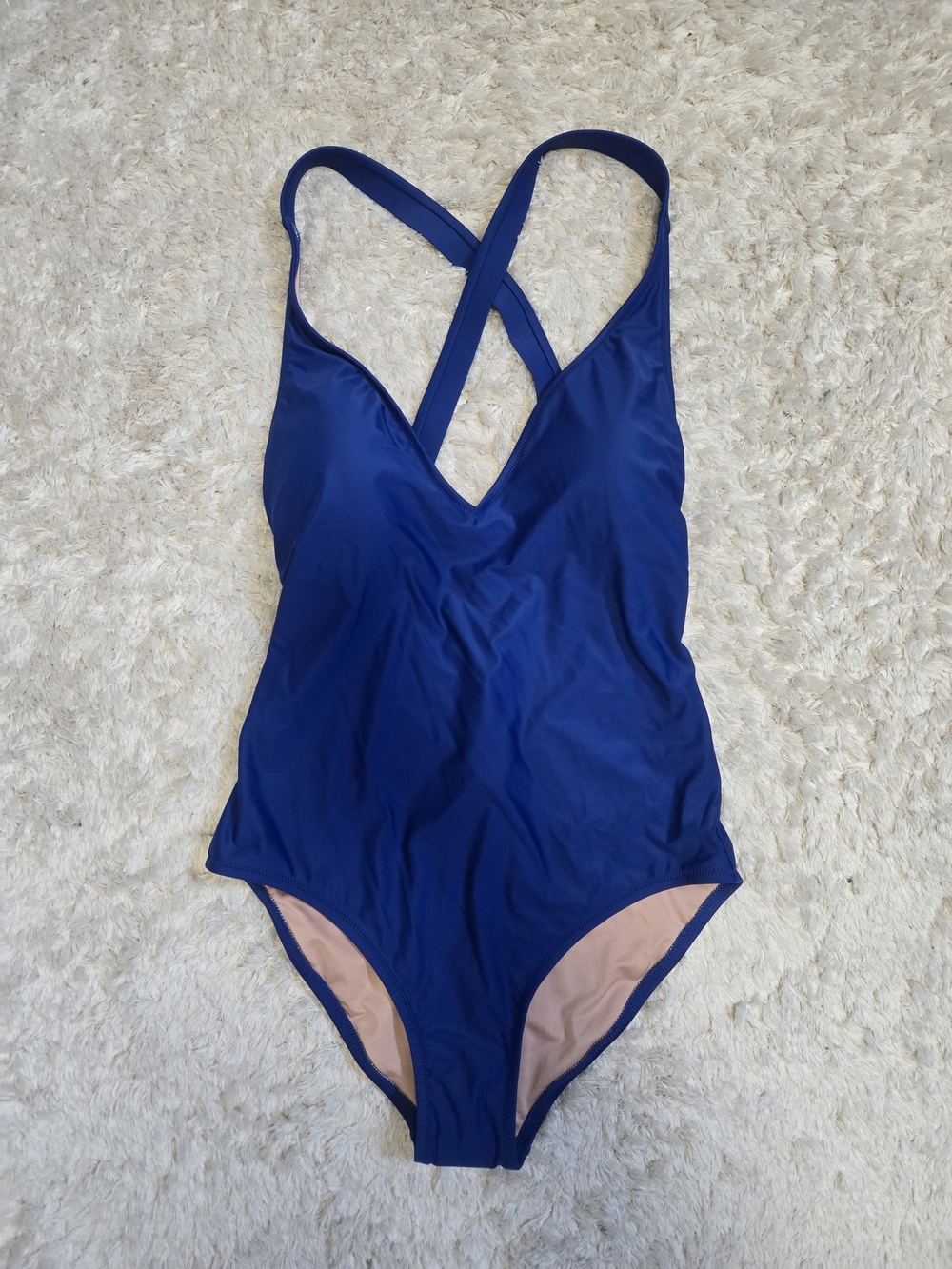 J. Crew V-Neck One-Piece Swimsuit